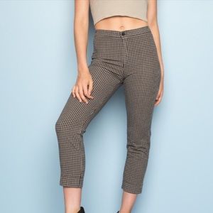 SOLD Brandy melville gingham tilden pants